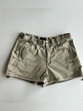 Vintage R21 by Rue 21 Green Cargo Utility Shorts Women’s Size 12